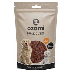 Ozami Naturlig Godbid Til Hunden Duck Cubes 100g